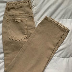 Free People Khaki Jeans